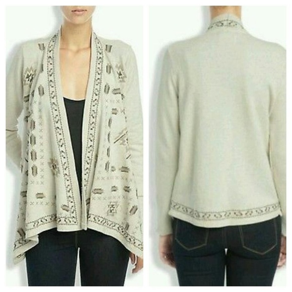 Lucky Brand Tops - 🌈SOLD💰 Lucky Brand Aztec Embroidered boho top
